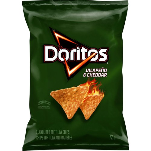 Doritos Tortilla Chips Jalapeno Cheddar 72 g