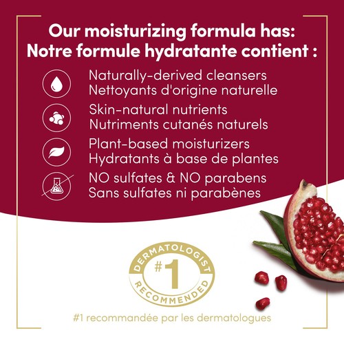 Dove Rejuvenating Body Wash Pomegranate & Hibiscus For Healthy-Looking Skin 591 ml