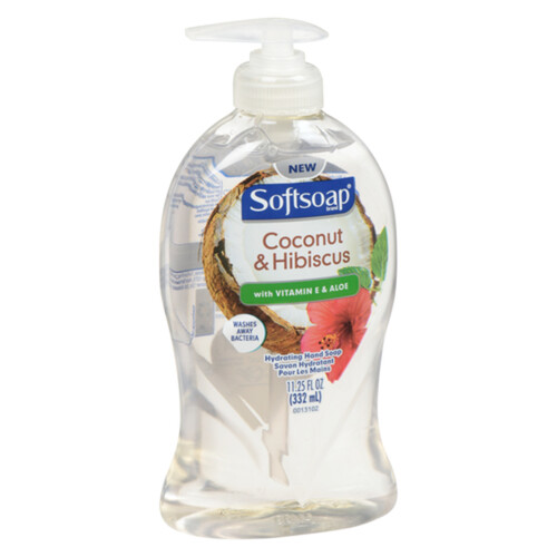 Softsoap Liquid Hand Soap Coconut Hibiscus 332 ml