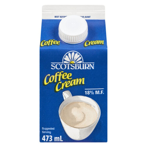 Scotsburn 18% Coffee Cream 473 ml