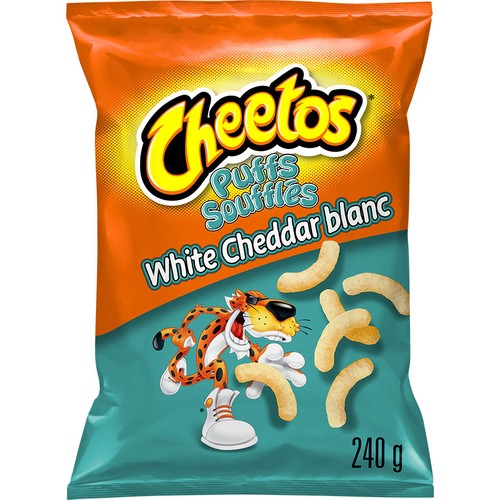 Cheetos Puffs Snacks White Cheddar Cheese 240 g