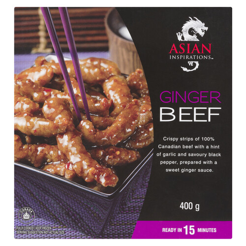 Asian Inspirations Frozen Gingered Beef 400 g