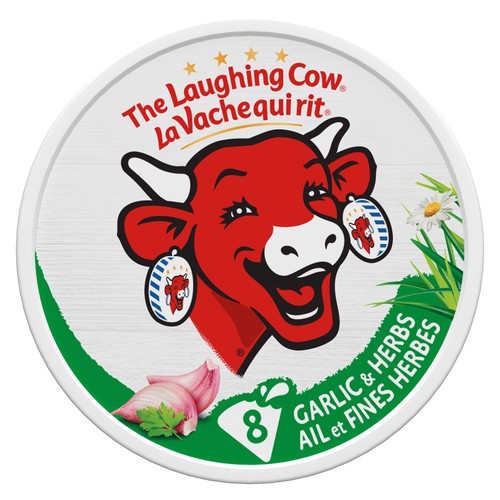 The Laughing Cow Cheese Garlic & Herb 133 g