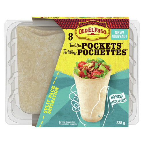 Old El Paso Tortilla Pockets 238 g