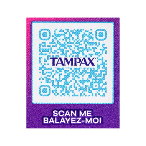 Tampax Pocket Radiant Tampons Super Unscented 28 Count