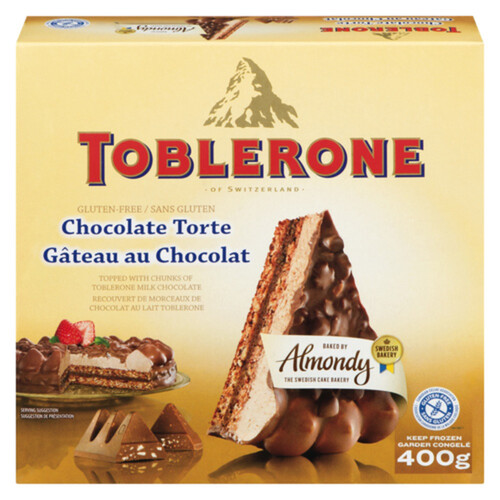 Toblerone Chocolate Cake 400 g (frozen)