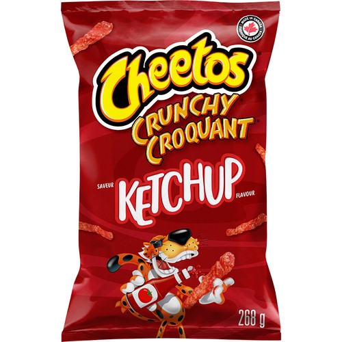Cheetos Snacks Crunchy Ketchup Flavoured 268 g