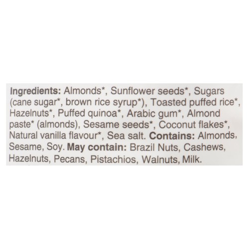 Prana Organic Chic Choc Crunchy Bites Vanilla Almonds 125 g