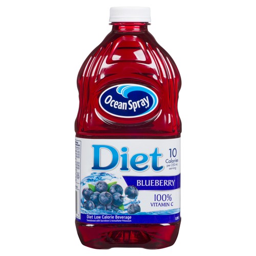 Ocean Spray Diet Juice Blueberry 1.89 L (bottle)