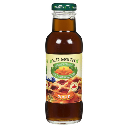 E.D. Smith Table Syrup Less Sugar 375 ml