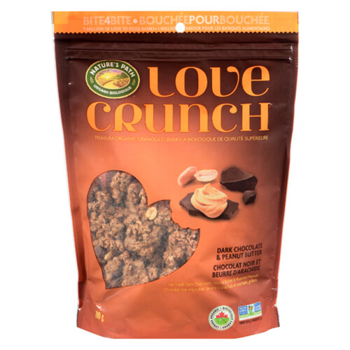 Nature's Path Love Crunch Organic Cereal Dark Chocolate Peanut Butter 700 g