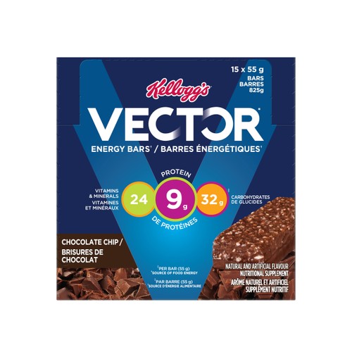 Kellogg's Energy Bar Vector Chocolate Chip 55 g