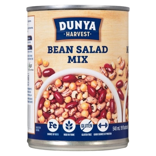 Dunya Harvest Gluten-Free Canned Bean Salad Mix 540 ml