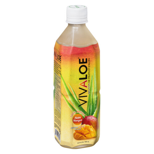 Vivaloe Aloe Mango Drink 500 ml (bottle)