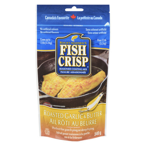Fish Crisp Coating Mix Garlic Butter Seasoning 340 g