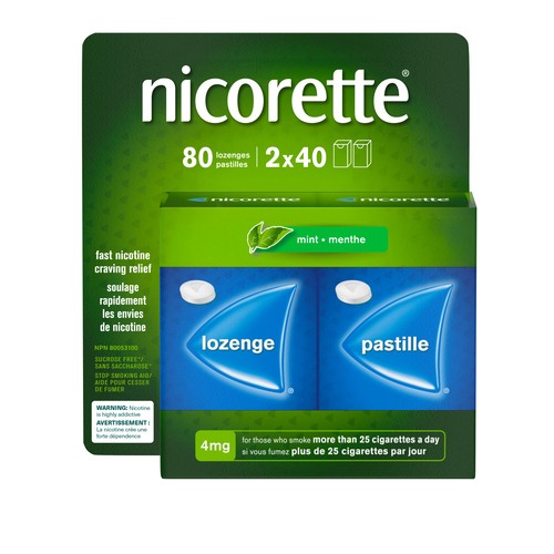 Nicorette Mint 4 mg 80 lozenge