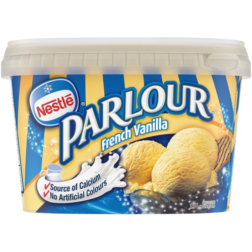Nestlé Parlour Frozen Dessert French Vanilla 1.5 L