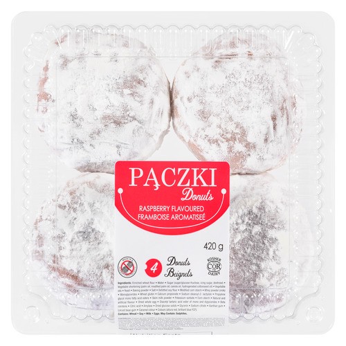 CT Bakery Paczki Donuts Raspberry 420 g (frozen)