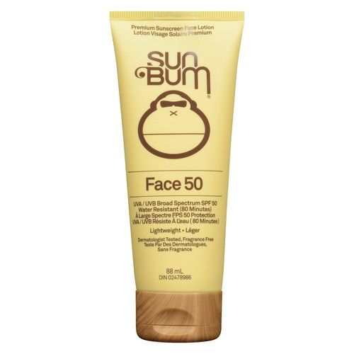 Sun Bum Sunscreen Face Lotion Lightweight SPF 50 88 ml