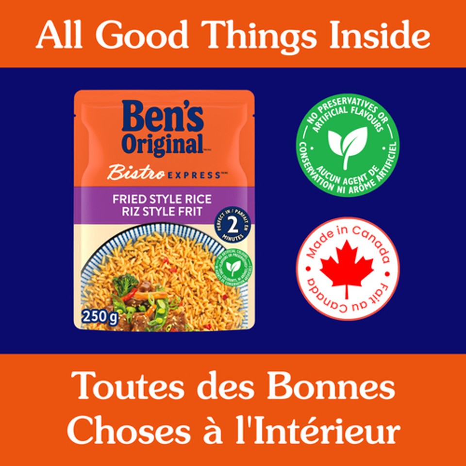 Ben's Original Bistro Express Fried Rice Side Dish 250 g - Voilà Online ...