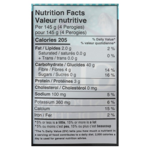 Stellas Gluten-Free Frozen Perogies Potato 520 g 