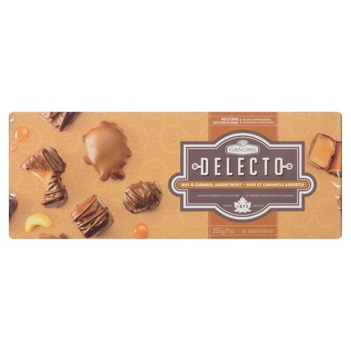 Ganong Delecto Nut & Caramel Assortment 255 g