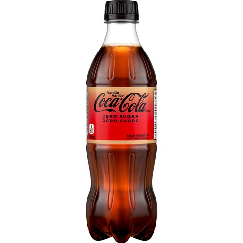 Coca-Cola Zero Sugar Soda Vanilla 500 ml (bottle)