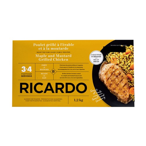 RICARDO Grilled Chicken Maple And Mustard 1.2 kg