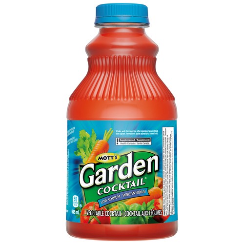 Mott's Vegetable Juice Low Sodium Garden Cocktail 945 ml (bottle)