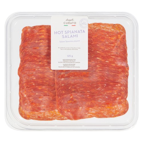 Longo's Curato Salami Hot Spianata 125 g