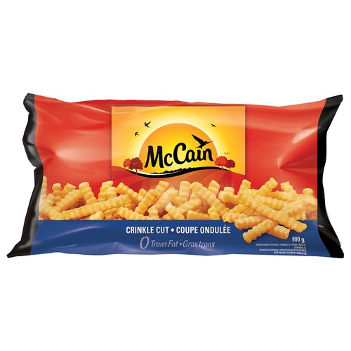 McCain Frozen Crinkle Cut French Fries 900 g