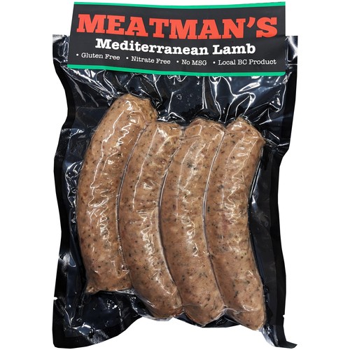 Meatman's Sausage Mediterranean Lamb 400 g