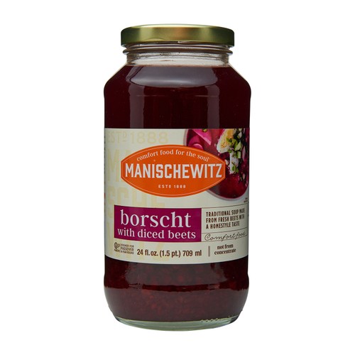 Manischewitz Borscht With Diced Beets 709 ml