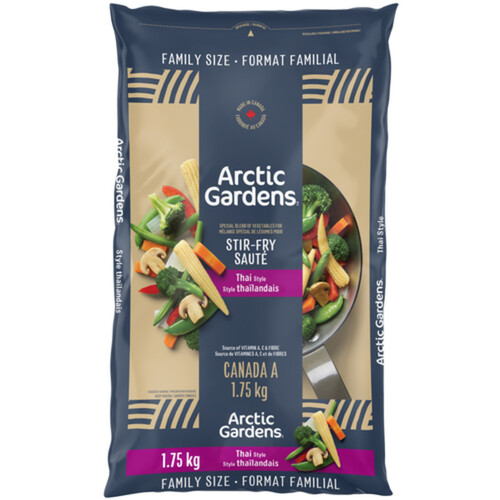 Arctic Gardens Frozen Vegetables Mixed Stir Fry Thai Style 1.75 kg