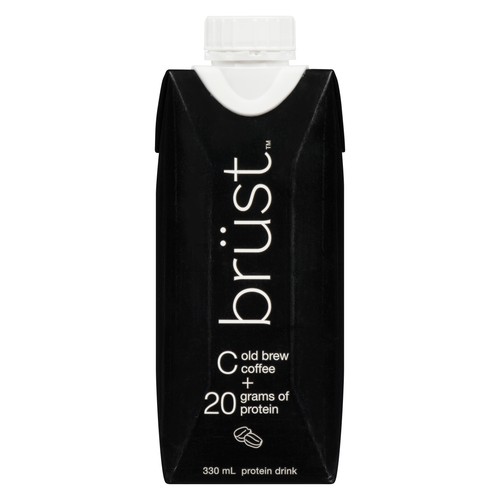 Brust Cold Brew Coffee + 20 Grams of Protein 330 ml