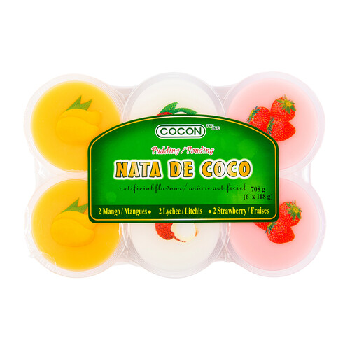 Cocon Pudding Nata De Coco Combo Pack 6 x 118 g