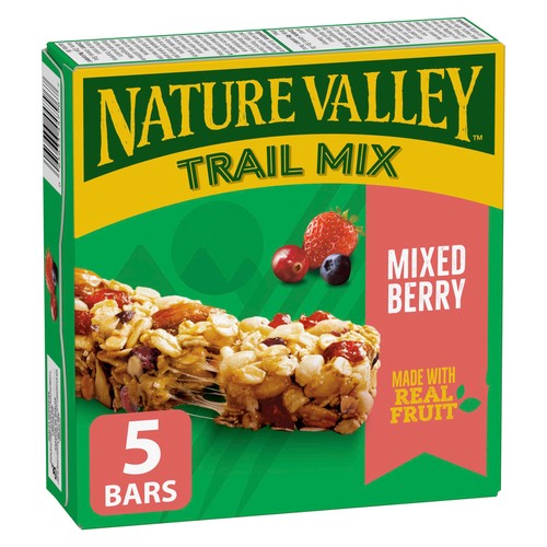 Nature Valley Trail Mix Granola Bars Mixed Berry 175 g