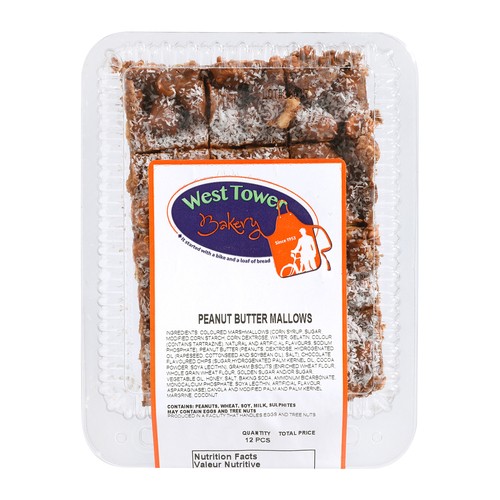 West Tower Peanut Butter Mallows 6 EA