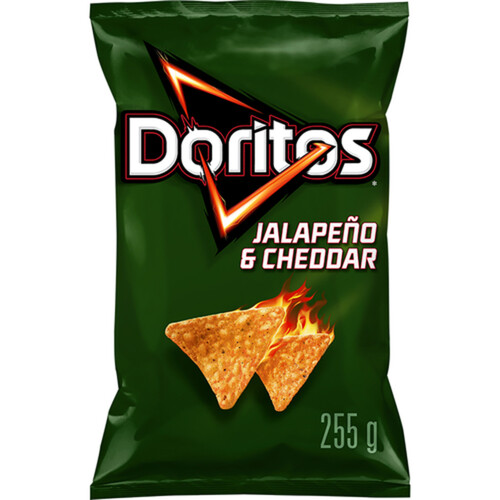 Doritos Tortilla Chips Jalapeño & Cheddar 255 g