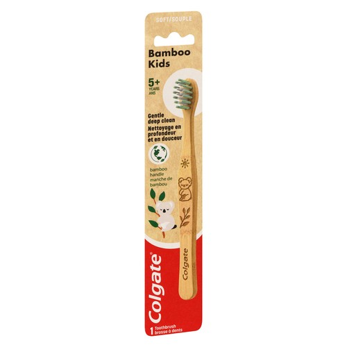 Colgate Kids Toothbrush Bamboo Handle