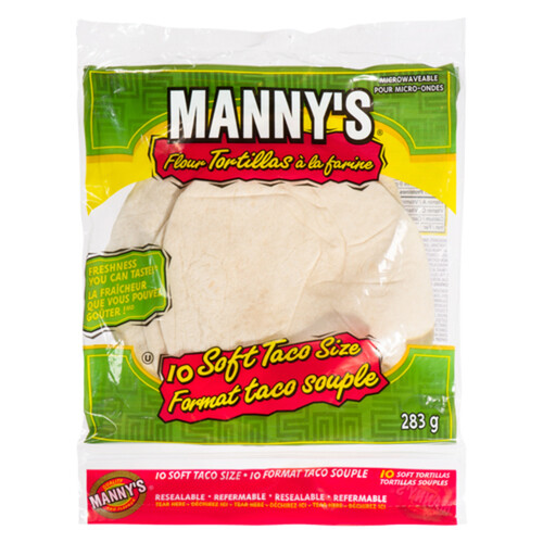 Manny's Tortillas 10 Pack 283 g