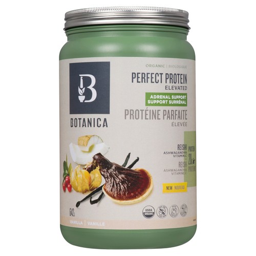 Botanica Organic Supplement Perfect Protein Elevated Adrenal Support 642 g
