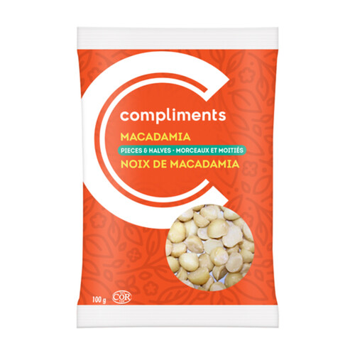 Compliments Macadamia Halves & Pieces 100 g