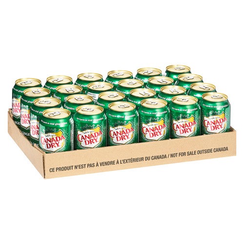 Canada Dry Ginger Ale Soft Drink 24 x 355 ml