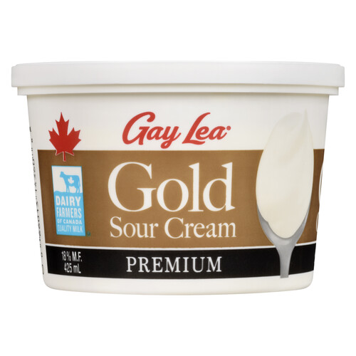 Gay Lea Gold 18% Sour Cream Premium 425 ml