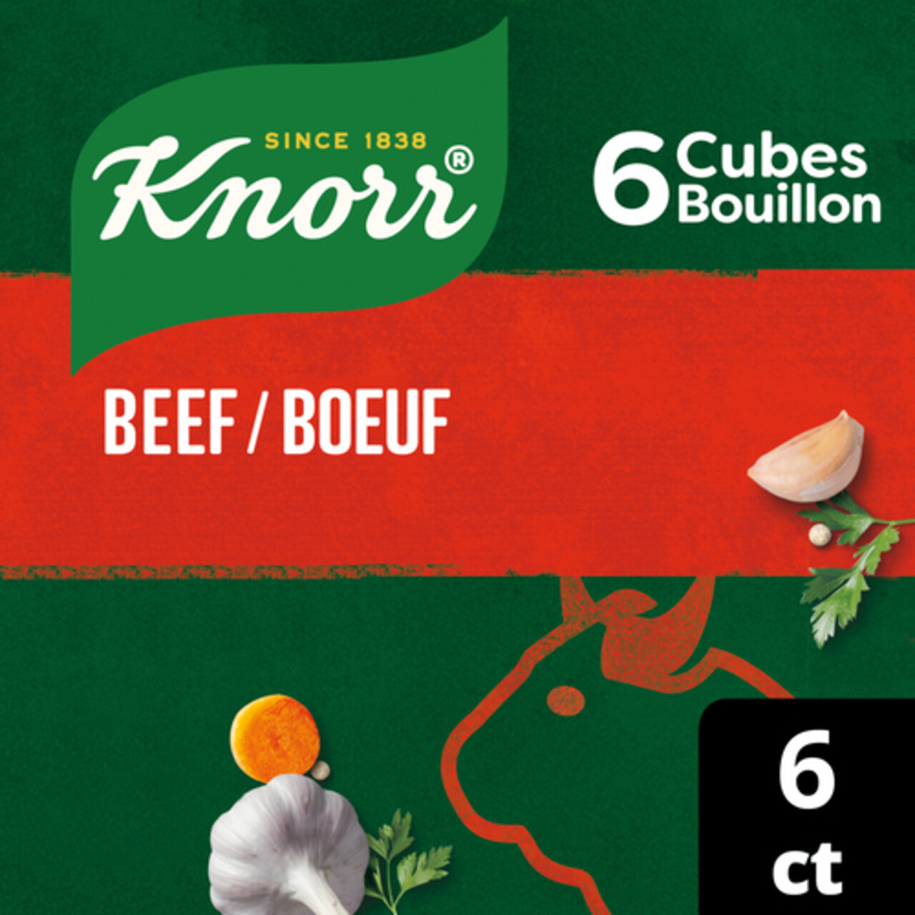Knorr Selects Bouillon Cubes Beef 66 g Voilà Online Groceries & Offers