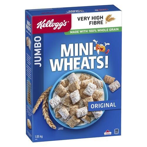 Kellogg's Mini Wheats Cereal Original 1.05 kg