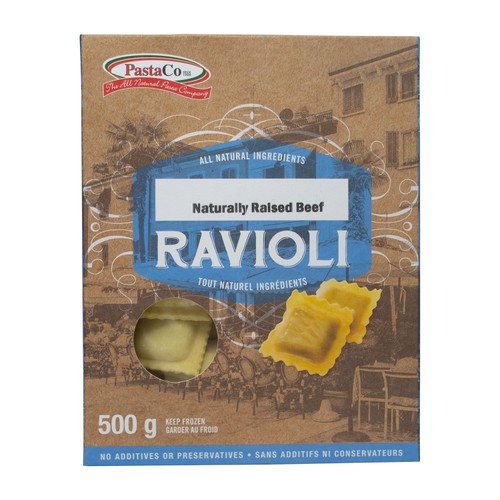 PastaCo Beef Ravioli 500 g (frozen)