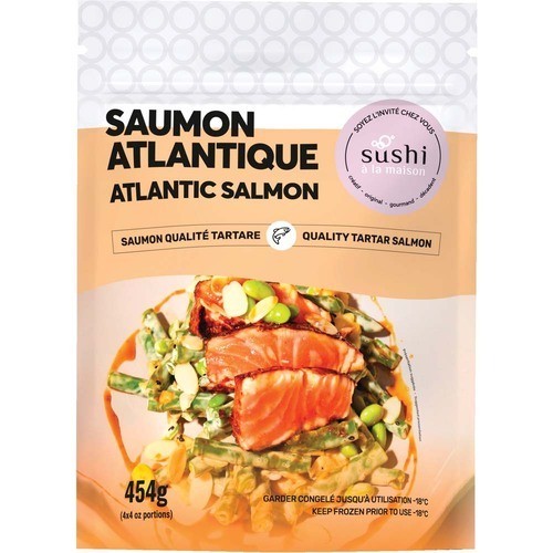 Sushi A La Maison Frozen Atlantic Salmon Portion 454 g