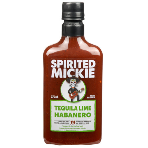 Compliments BBQ Sauce Tequila Lime Habanero 375 ml
